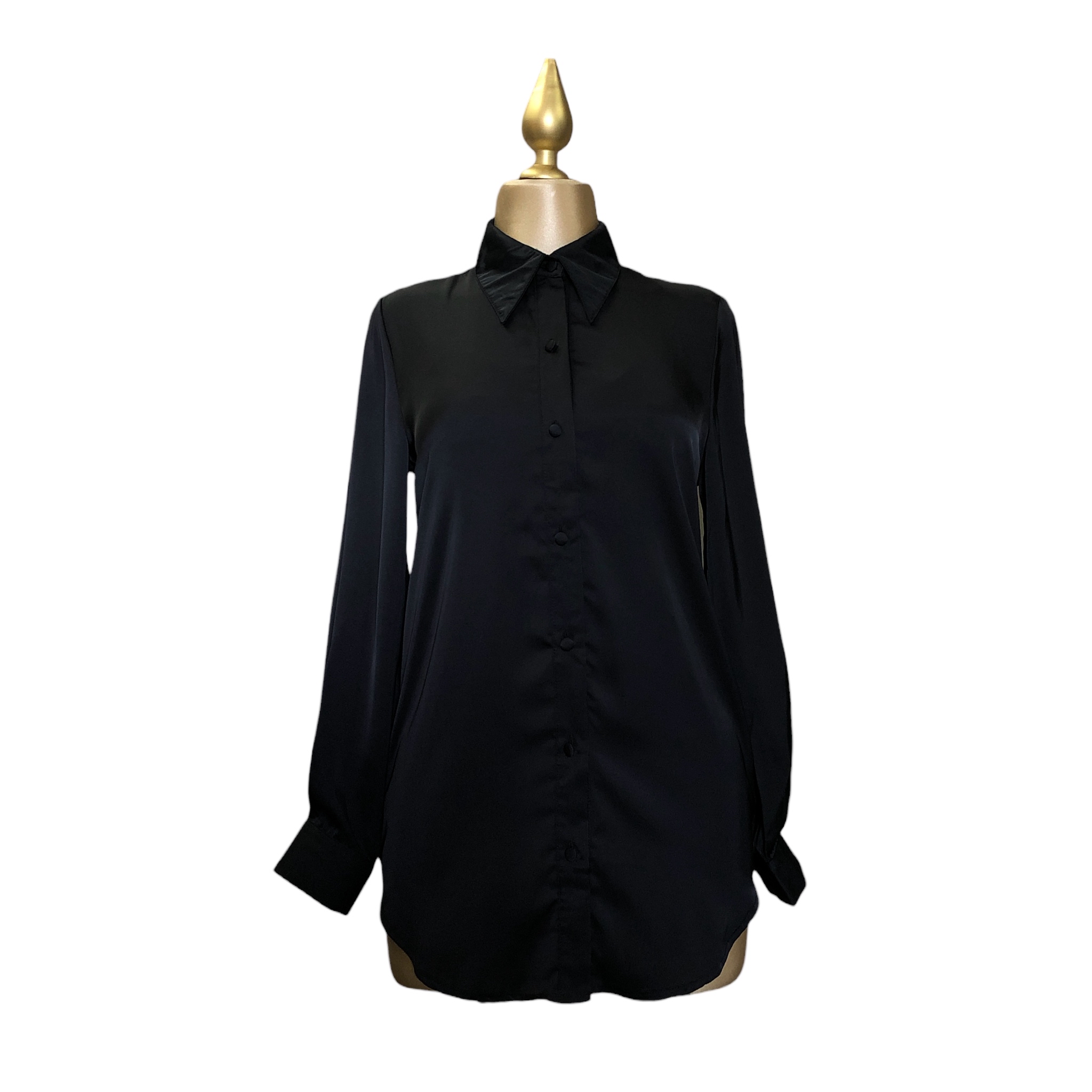 Foto 4 pulgar | Camisa con Top Lc Designs Collection Color Negro