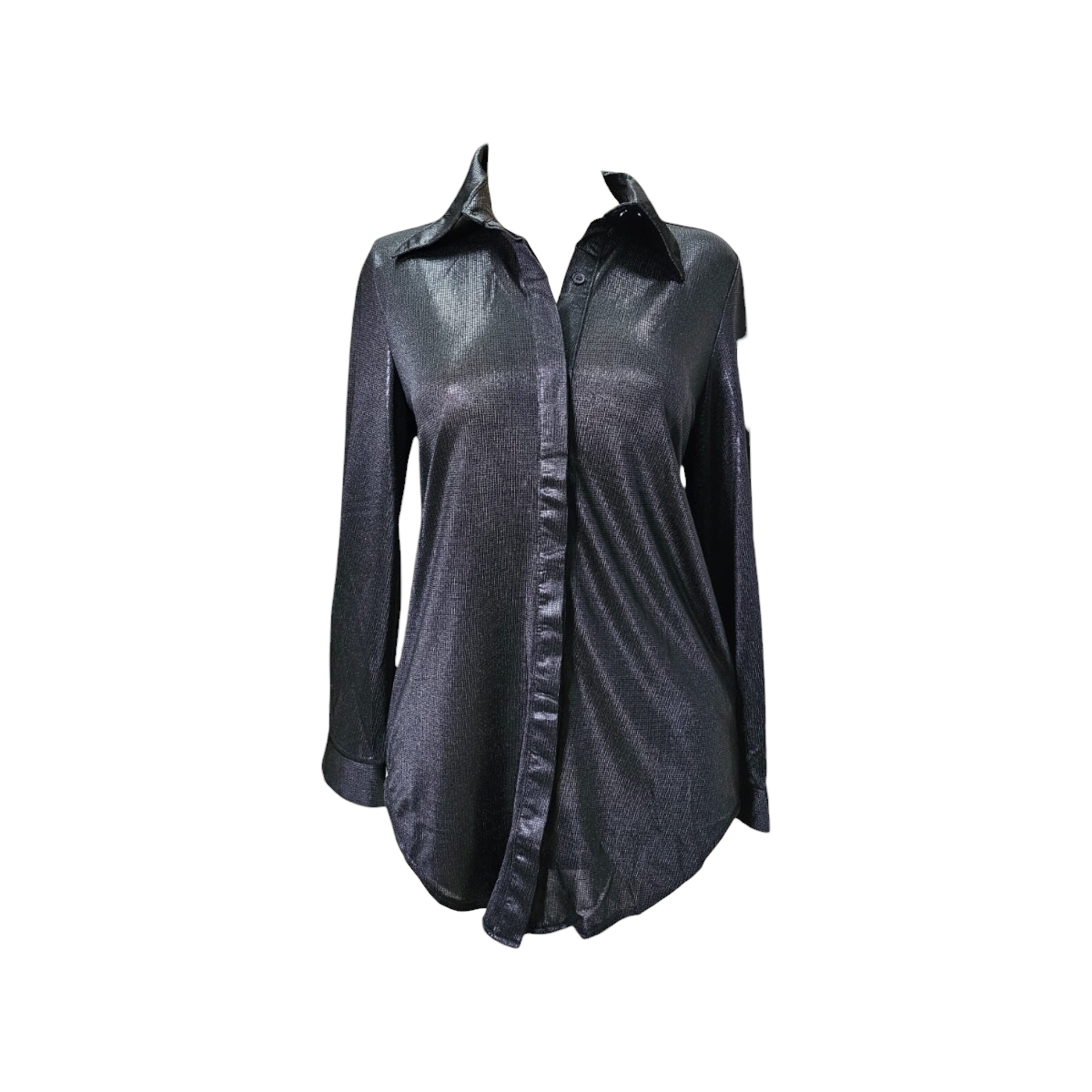 Foto 2 pulgar | Camisa Color Negro Para Dama Lc Designs Collection