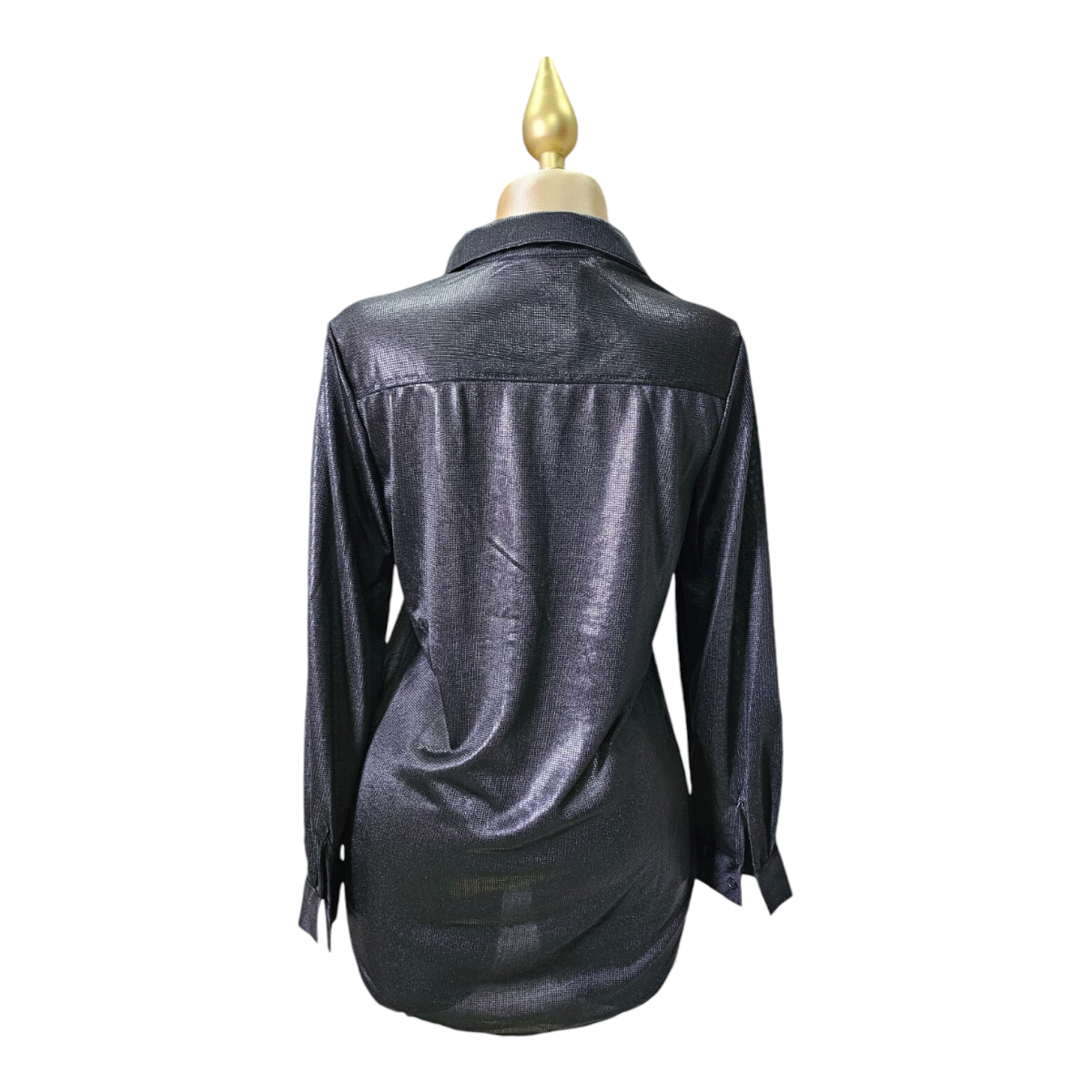 Foto 4 pulgar | Camisa Color Negro Para Dama Lc Designs Collection