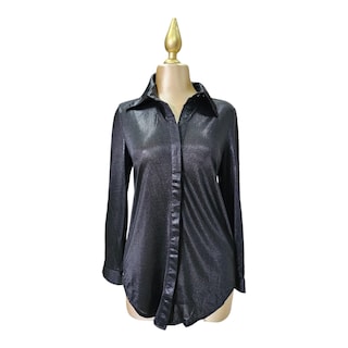 Foto 4 | Camisa Color Negro Para Dama Lc Designs Collection