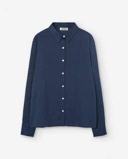 Foto 1 | Camisa Losan Azul para Mujer