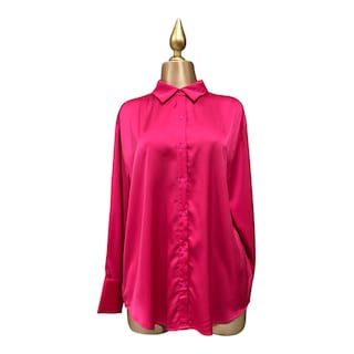 Foto 1 | Camisa Color Fucsi Para Dama Erivel
