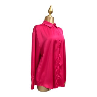 Foto 2 | Camisa Color Fucsi Para Dama Erivel