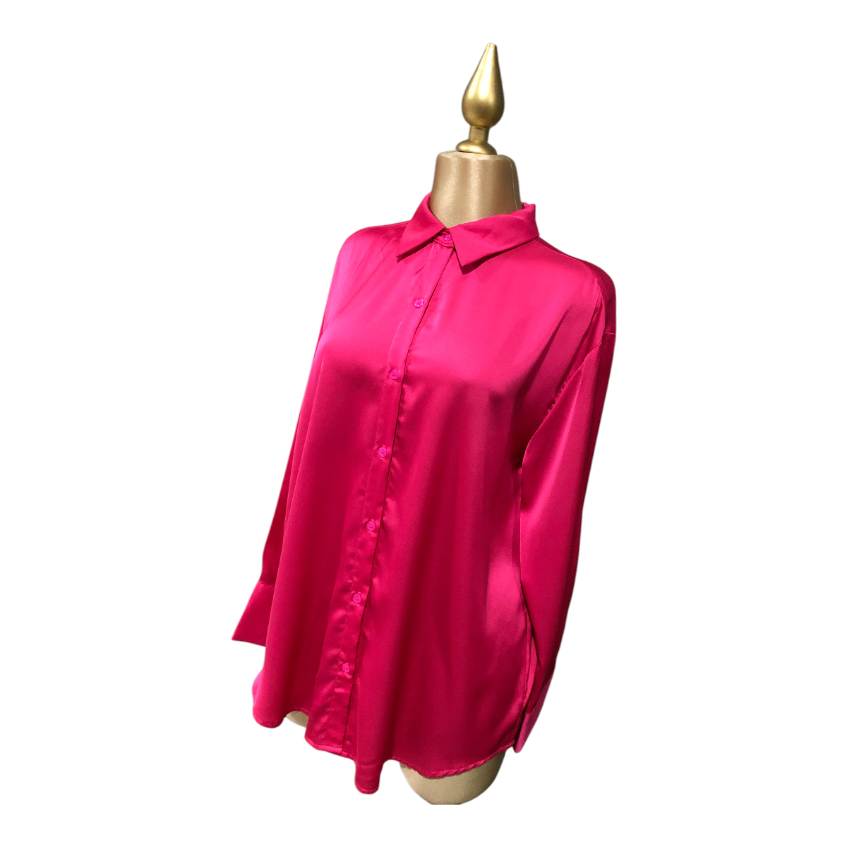 Foto 4 pulgar | Camisa Color Fucsi Para Dama Erivel