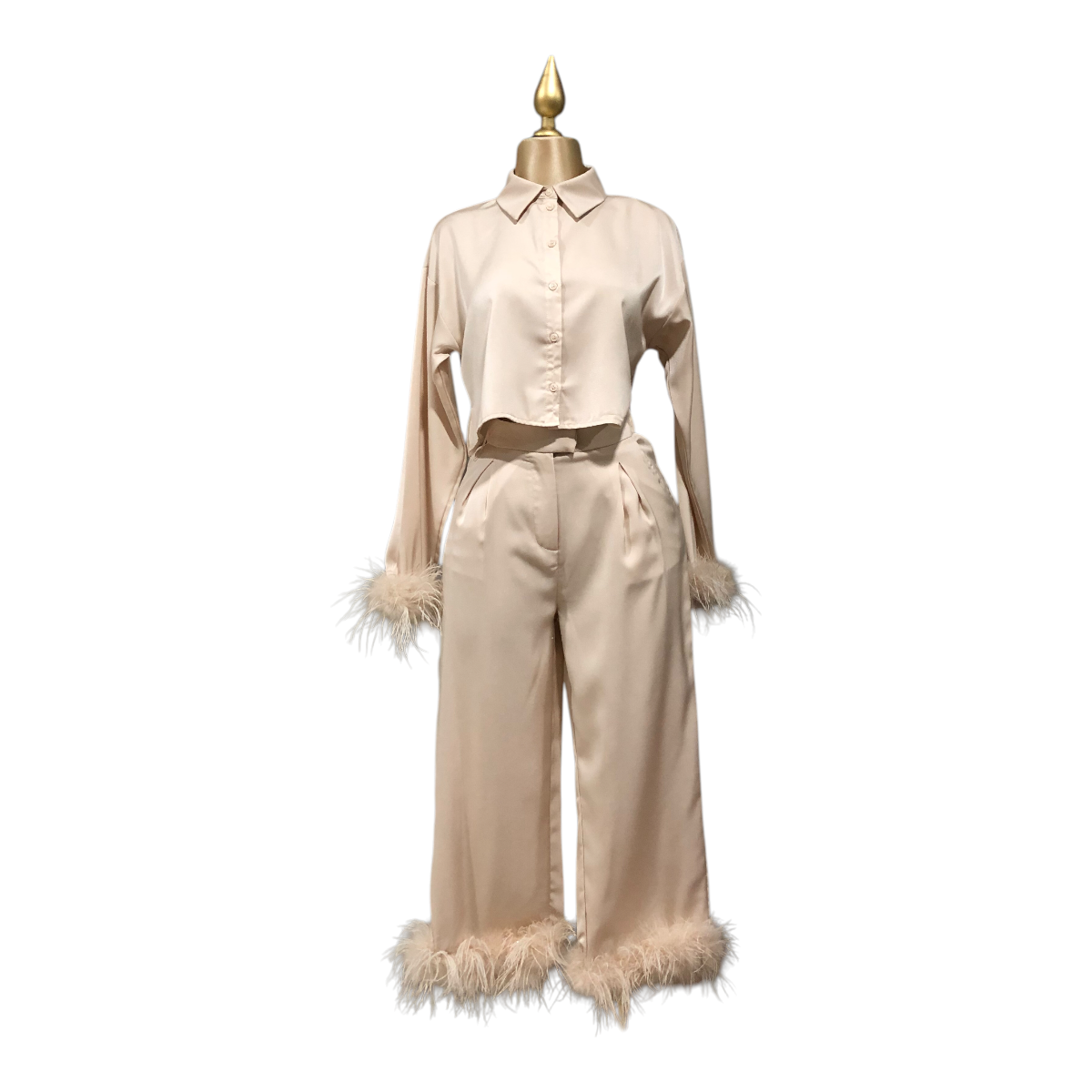 Foto 1 | Conjunto 2 Piezas Beige Para Dama Erivel
