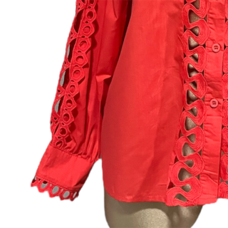Foto 3 | Camisa Color Rojo Para Dama Mussi