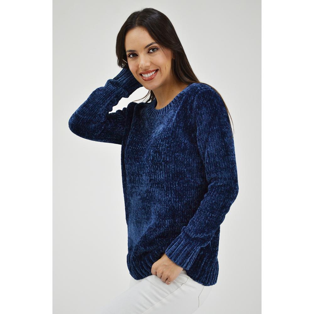 Foto 2 | Suéter Tejido Roman Fashion Juvenil 108 color Azul