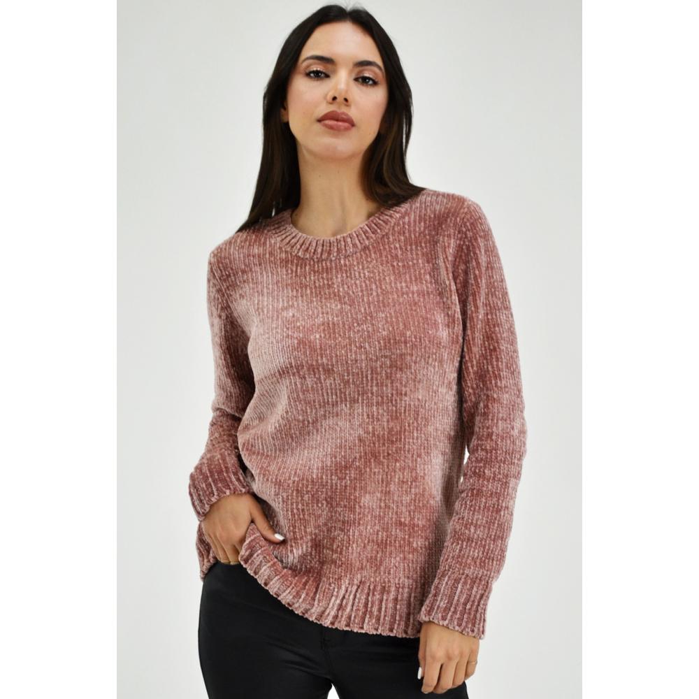 Foto 2 pulgar | Suéter Roman Fashion color Rosa para Mujer