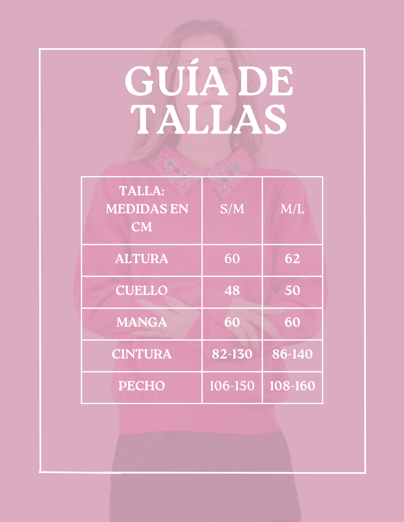 Foto 7 pulgar | Suéter De Cuello Alto Suet-1032 Blanco Detalles En Cuello para Mujer