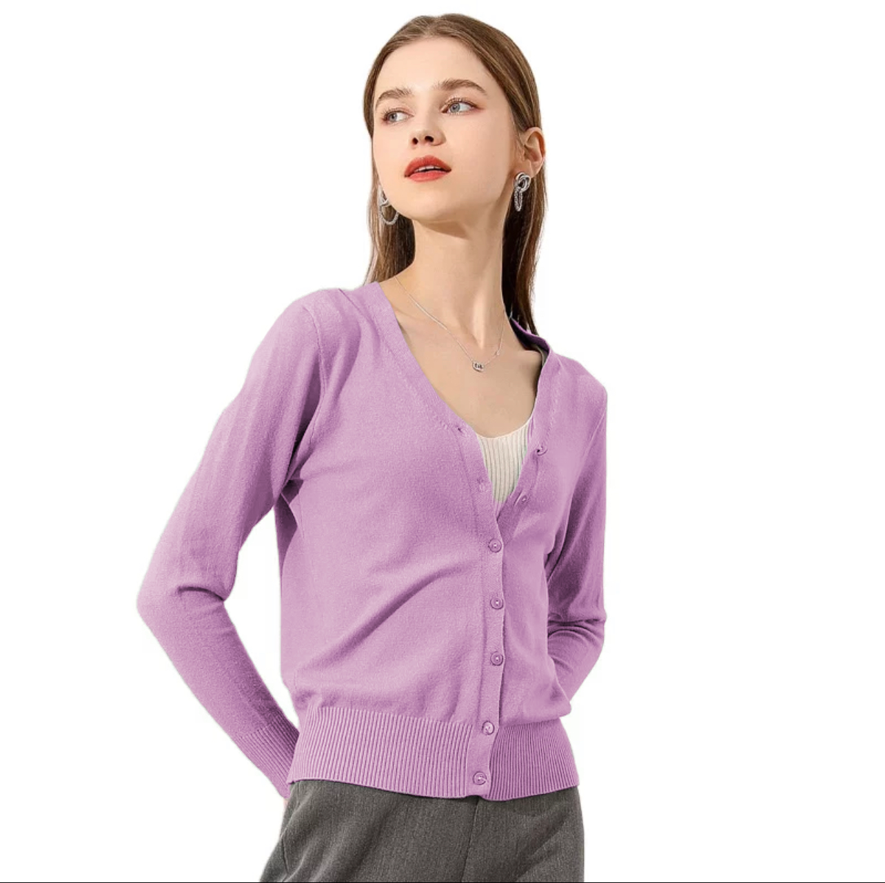 Foto 1 | Suéter De Punto Suet-1001 Color Sweater De Manga Larga para Mujer