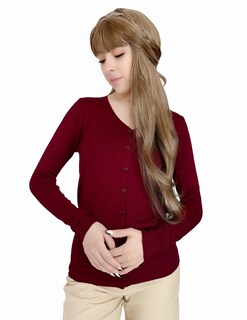 Foto 1 | Suéter Rojo para Mujer