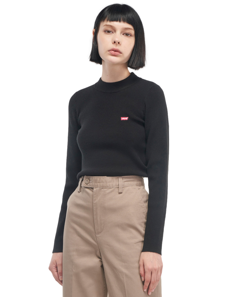 Foto 1 | Suéter Levi's Crewneck Rib para Mujer