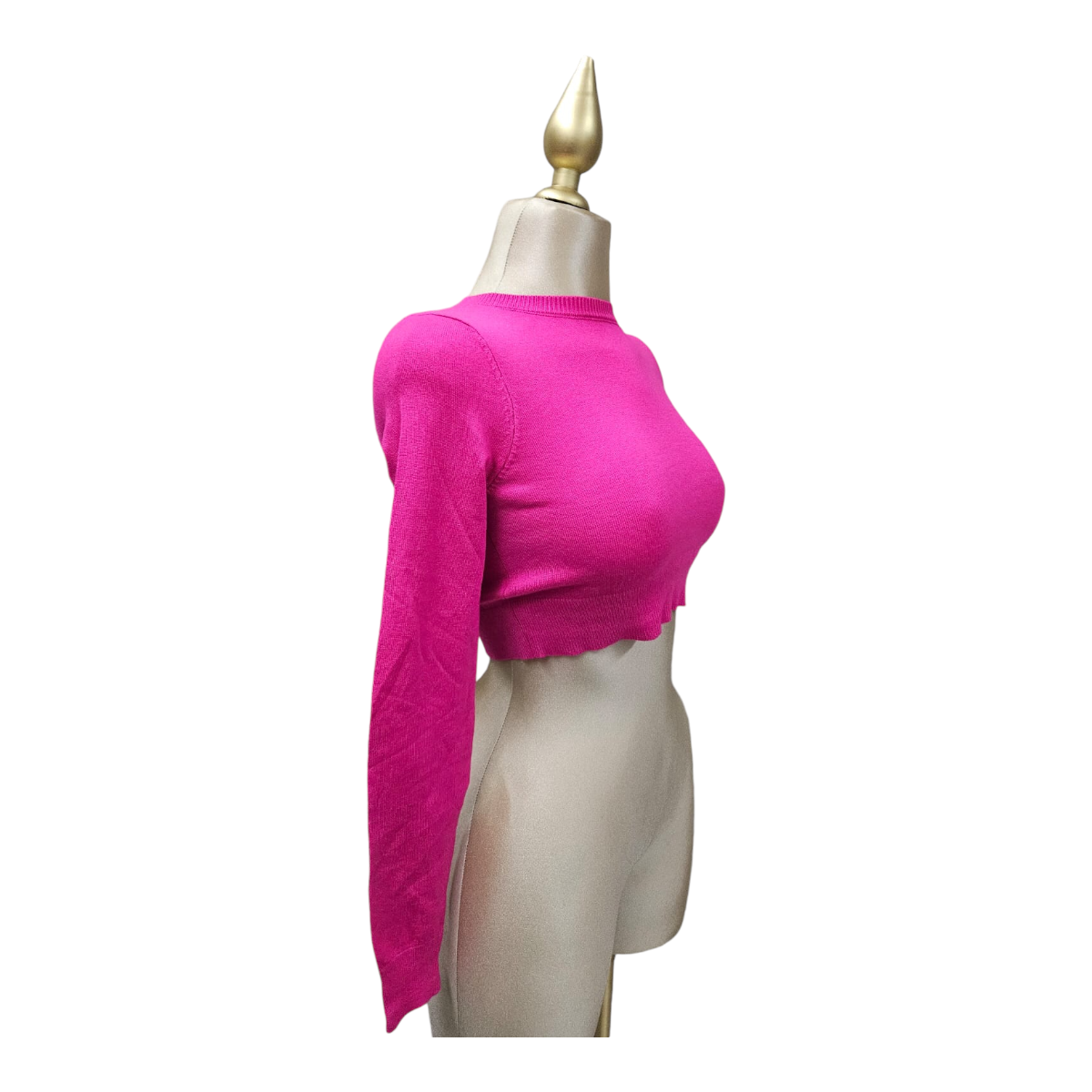 Foto 4 pulgar | Playera Top Fucsia Para Dama Lc Designs Collection