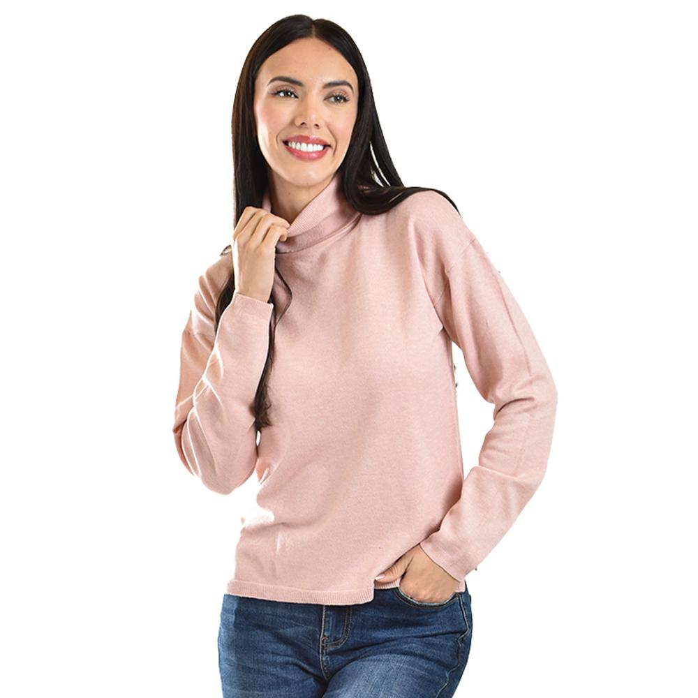 Suter Cuello De Tortuga Roman Fashion /juvenil, 45163 (palo De Rosa) Rosa
