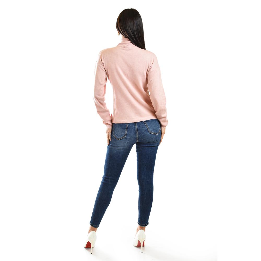 Foto 4 | Suter Cuello De Tortuga Roman Fashion /juvenil, 45163 (palo De Rosa) Rosa