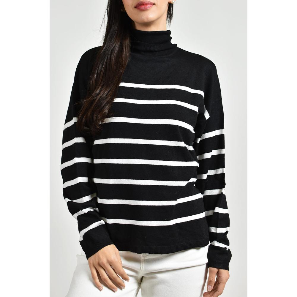 Foto 4 | Suter Cuello De Tortuga Roman Fashion /juvenil, 45163 (negro) Negro