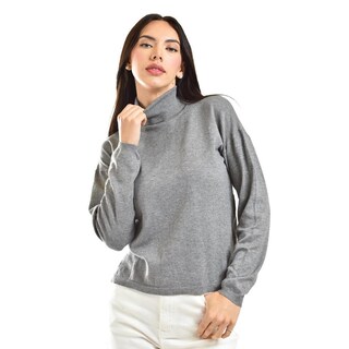 Foto 1 | Suéter Cuello De Tortuga Roman Fashion /juvenil, 45163 (gris) Gris