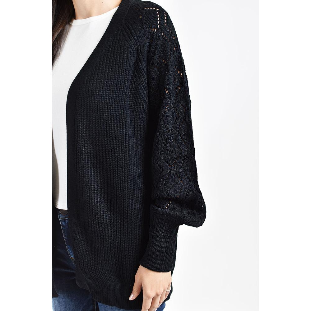 Foto 5 pulgar | Cardigan De Punto Roman Fashion /juvenil, 41849 (negro) Negro