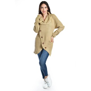 Foto 5 | Sueter Envolvente Roman Fashion /juvenil, 100 (cafe) Cafe