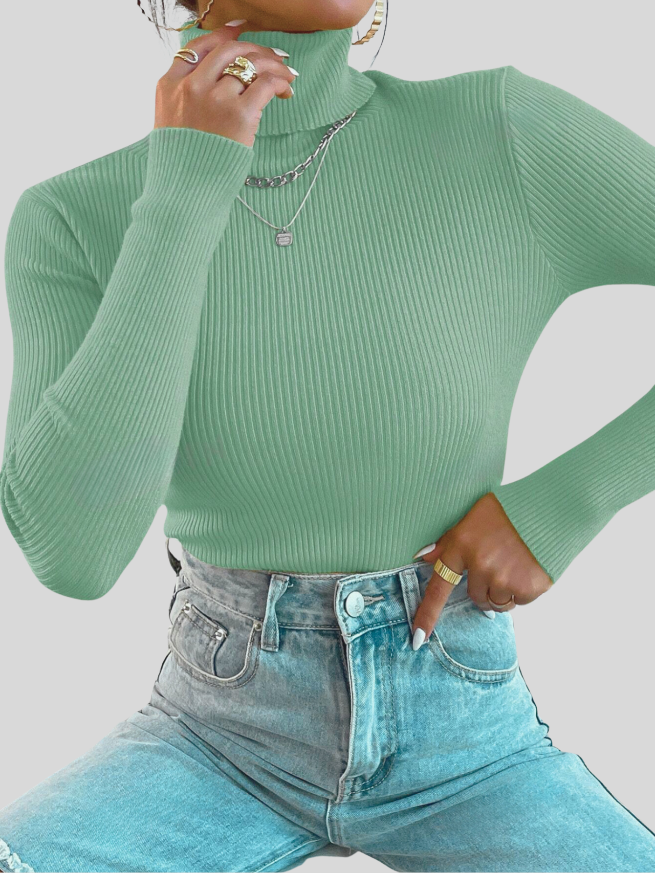 Foto 4 | Set de 2 Suéteres Malabis Variedad de Color para Mujer
