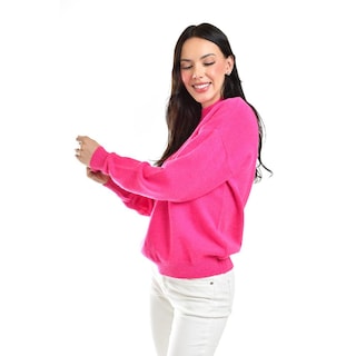 Foto 2 | Sueter De Cuello Redondo Roman Fashion / Juvenil, 4006 (fiusha) Fucsia