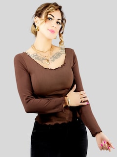 Foto 4 | Set De 2 Sueter De Mujer Manga Larga Sueteres Suet-1014 Variedad De Colores Botón Sweater