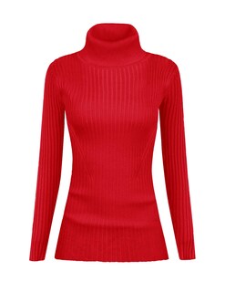 Foto 2 | Jersey V28 Para Mujer, Elástico, Cuello Alto, Tejido Rojo, Talla Xl - Venta Internacional.