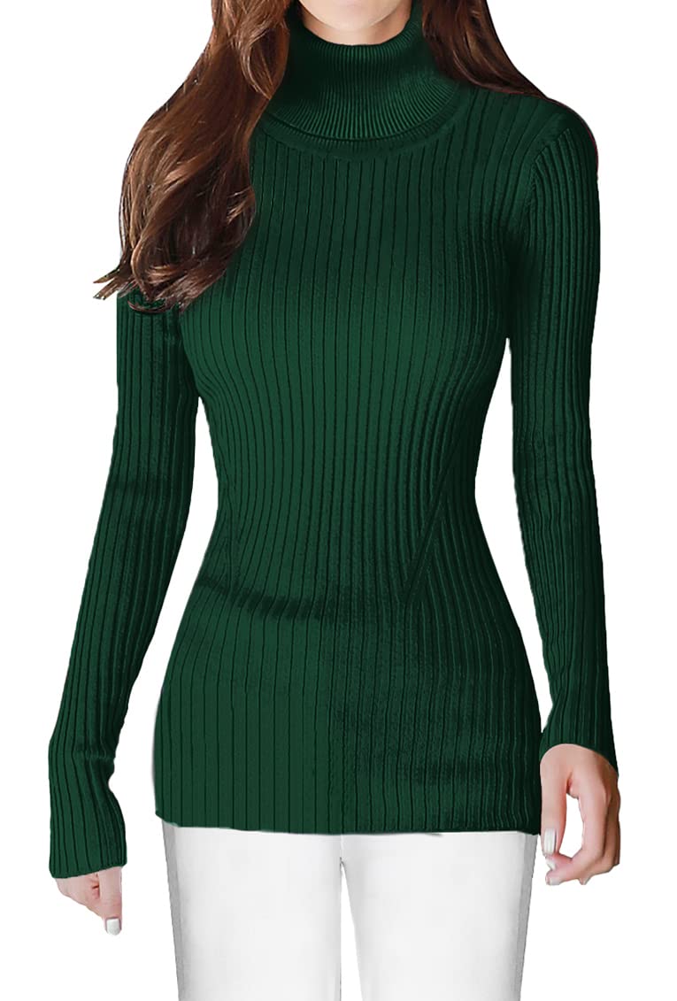 Jersey V28 Para Mujer, Elástico, Cuello Alto, Punto, Color Verde, 2xl - Venta Internacional.