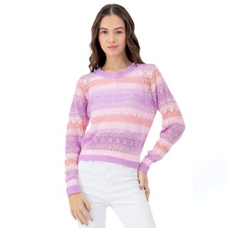Foto 1 | Suéter Para Mujer Quarry Tejido Multicolor