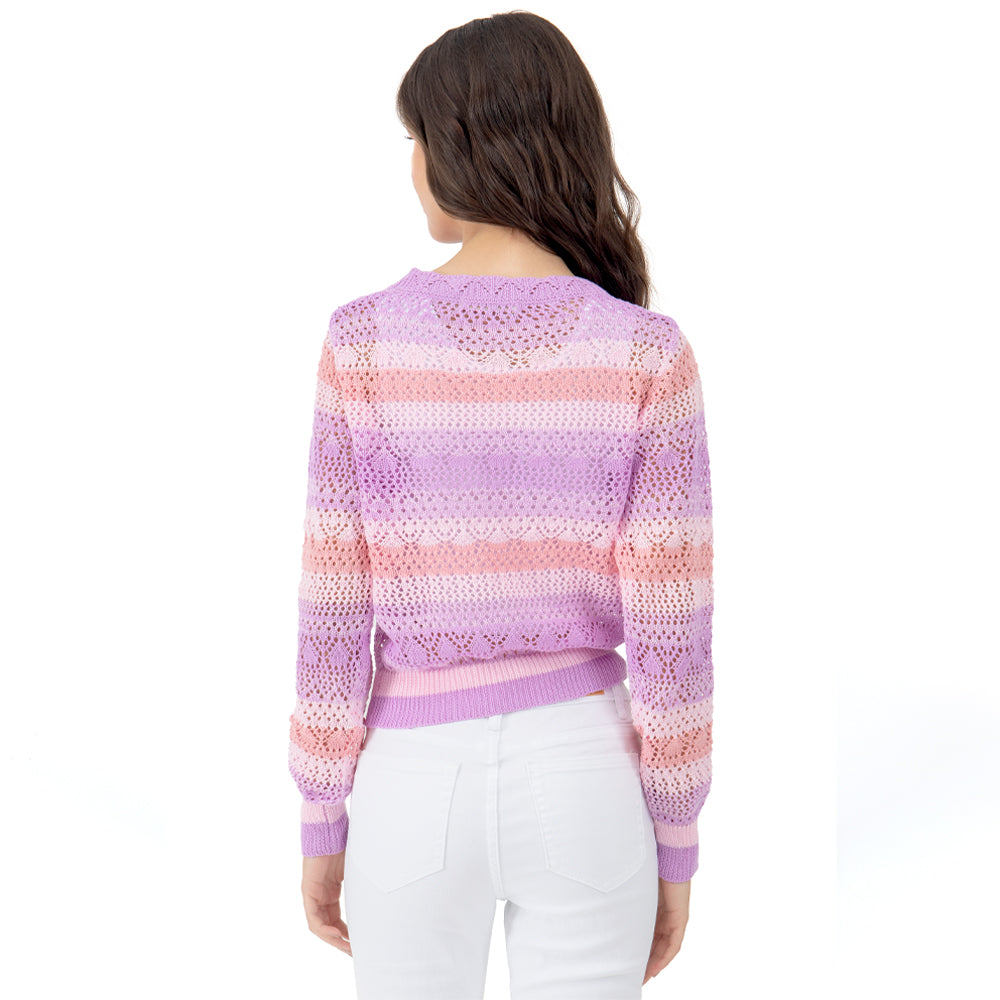 Foto 4 pulgar | Suéter Para Mujer Quarry Tejido Multicolor