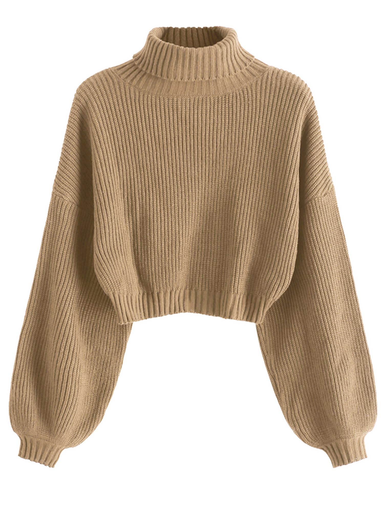 Foto 2 pulgar | Suéter Zaful de Cuello Alto para Mujer - Venta Internacional