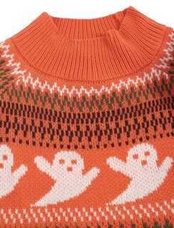 Foto 3 | Jersey Zaful de Cuello Alto con Manga de Farol para Mujer - Venta Internacional