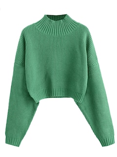 Foto 1 | Suéter Zaful de Cuello Alto para Mujer - Venta Internacional