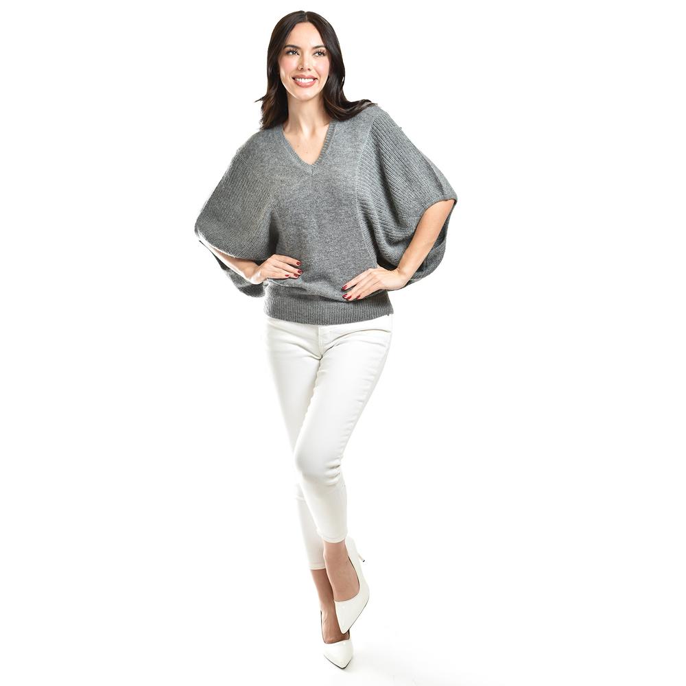 Foto 2 | Sueter De Punto Manga Corta Roman Fashion / Juvenil, 32177 (gris) Gris