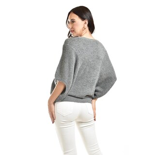 Foto 3 | Sueter De Punto Manga Corta Roman Fashion / Juvenil, 32177 (gris) Gris