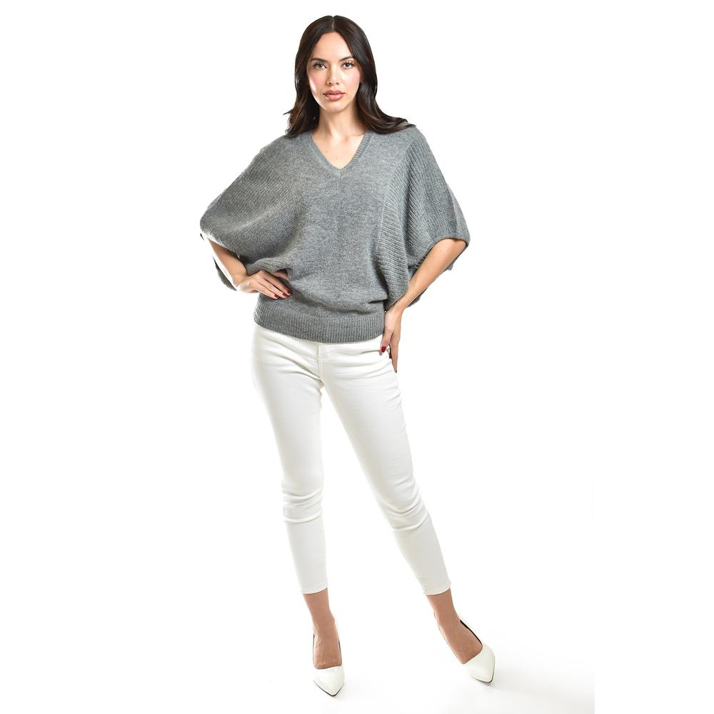 Foto 6 | Sueter De Punto Manga Corta Roman Fashion / Juvenil, 32177 (gris) Gris