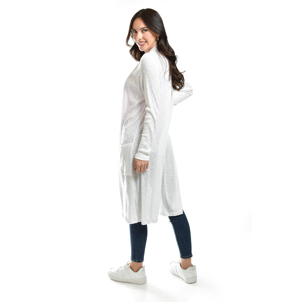 Foto 2 | Cardigan Largo Roman Fashion /juvenil, 5056 (blanco) Blanco