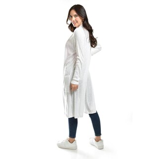Foto 2 | Cardigan Largo Roman Fashion /juvenil, 5056 (blanco) Blanco
