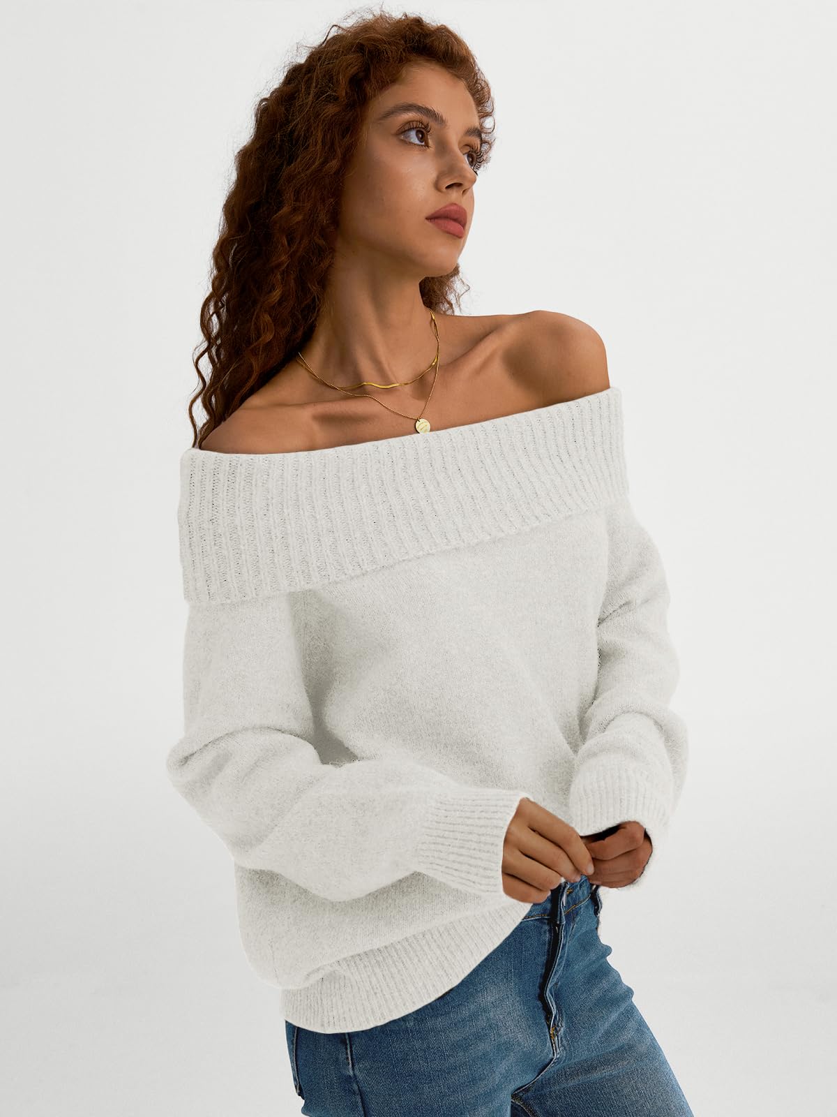 Foto 3 | Sueter Lillusory Blanco para Mujer  - Venta Internacional