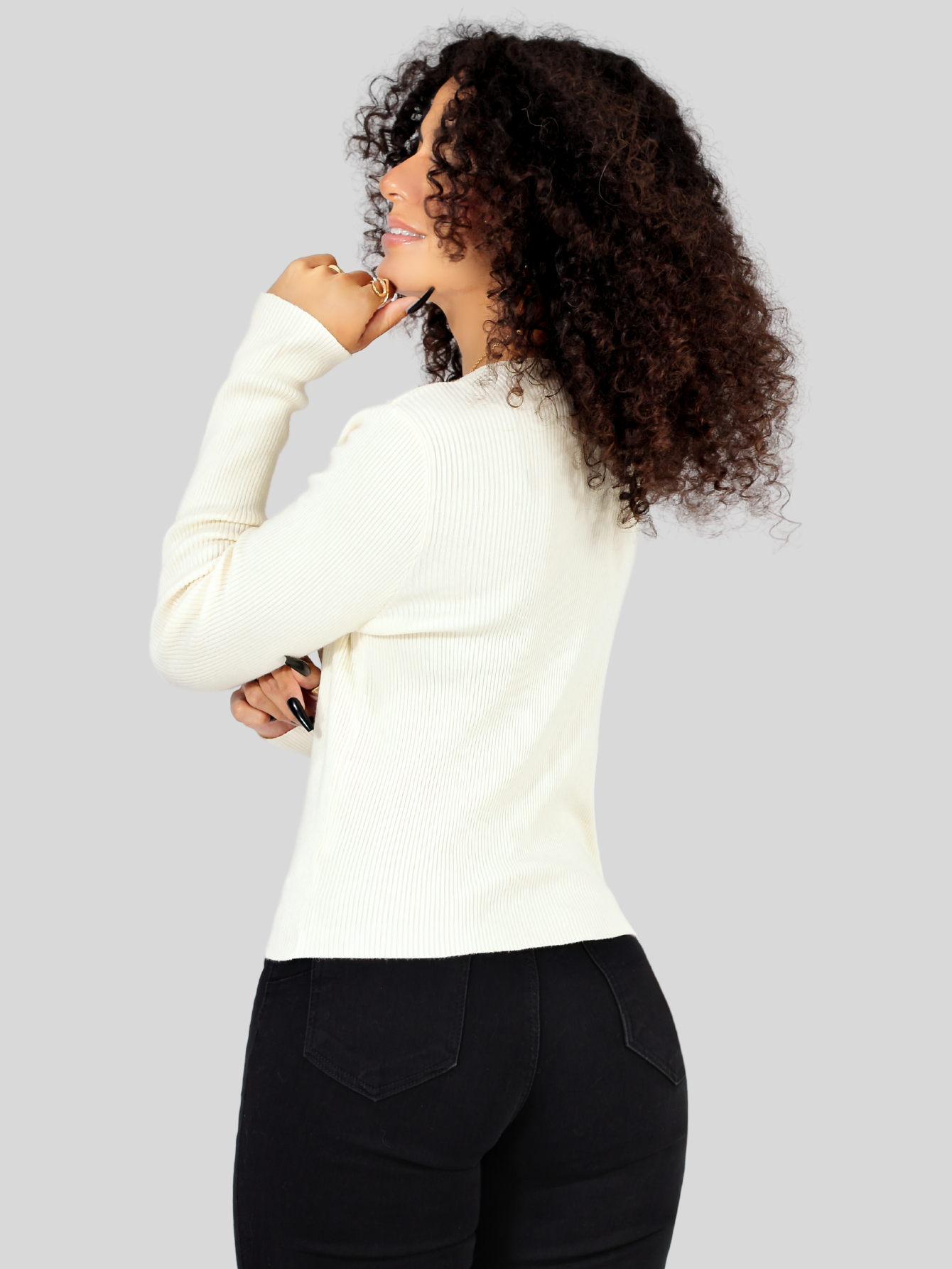 Foto 3 | Set de Suéter para Mujer 2 Piezas