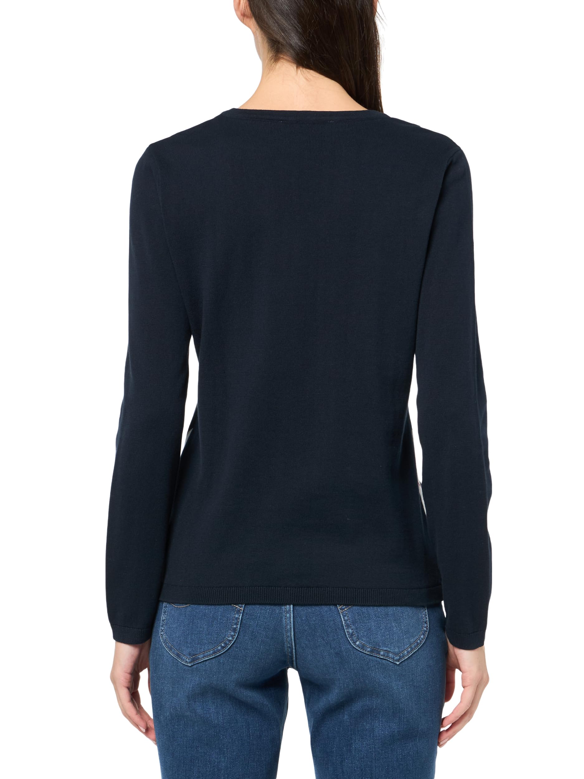 Foto 2 | Jersey Tommy Hilfiger Para Mujer, Algodón, Hiedra, Con Cuello En V - Venta Internacional.