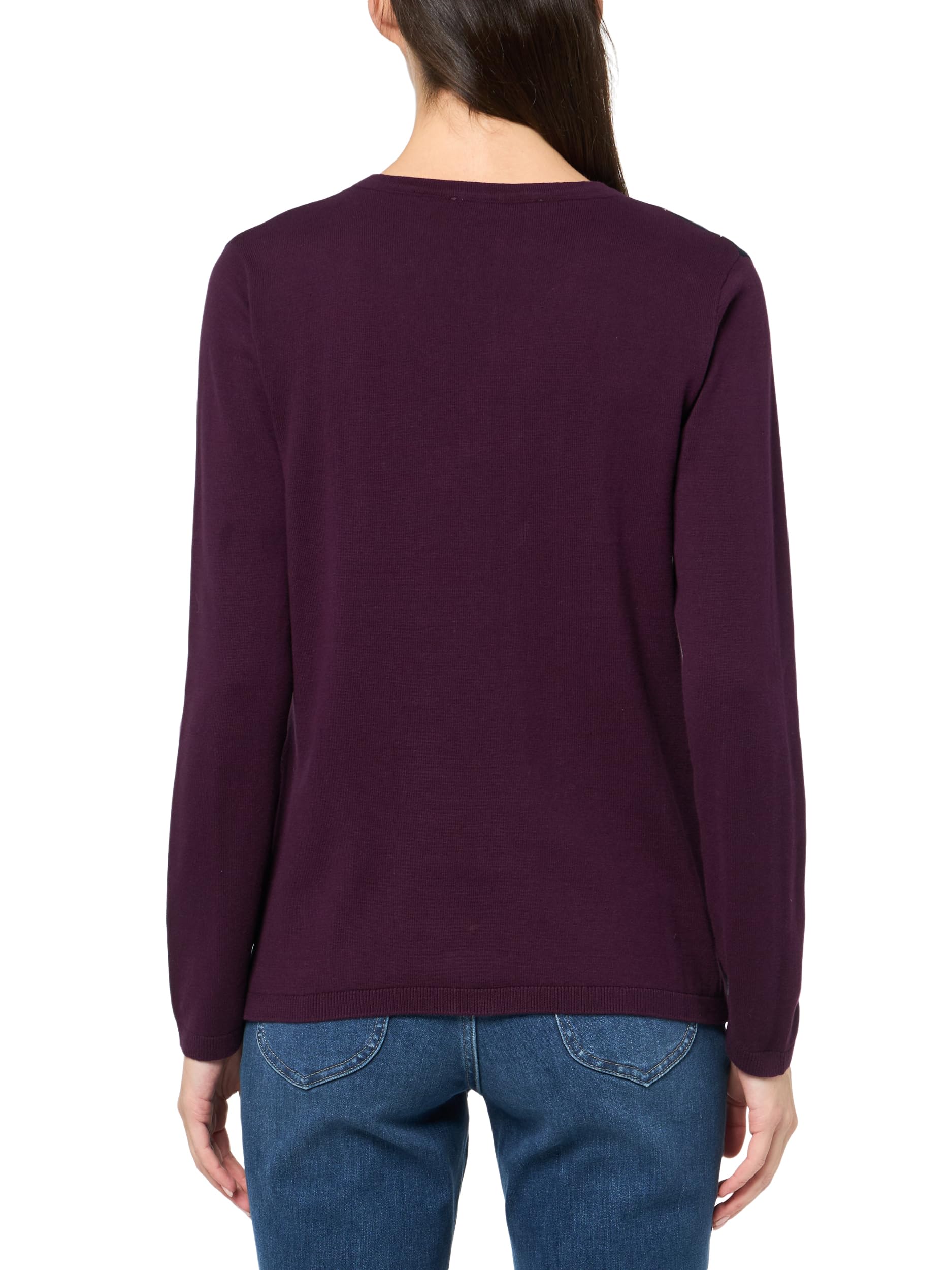 Foto 2 | Jersey Tommy Hilfiger Para Mujer, Algodón, Hiedra, Con Cuello En V - Venta Internacional.