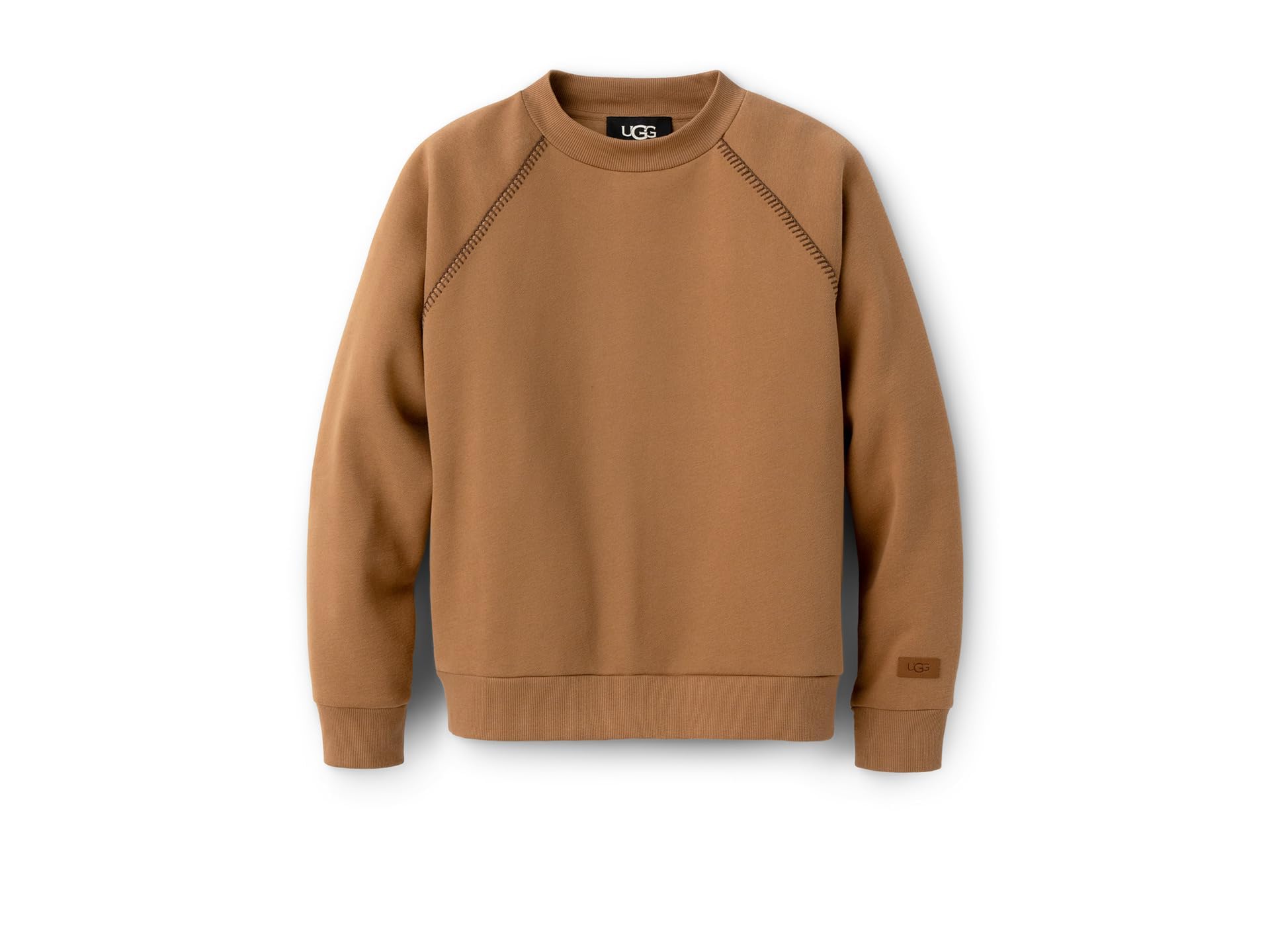 Foto 2 pulgar | Sudadera Ugg Classic Con Cuello Redondo Para Mujer, Color Castaño - Venta Internacional.