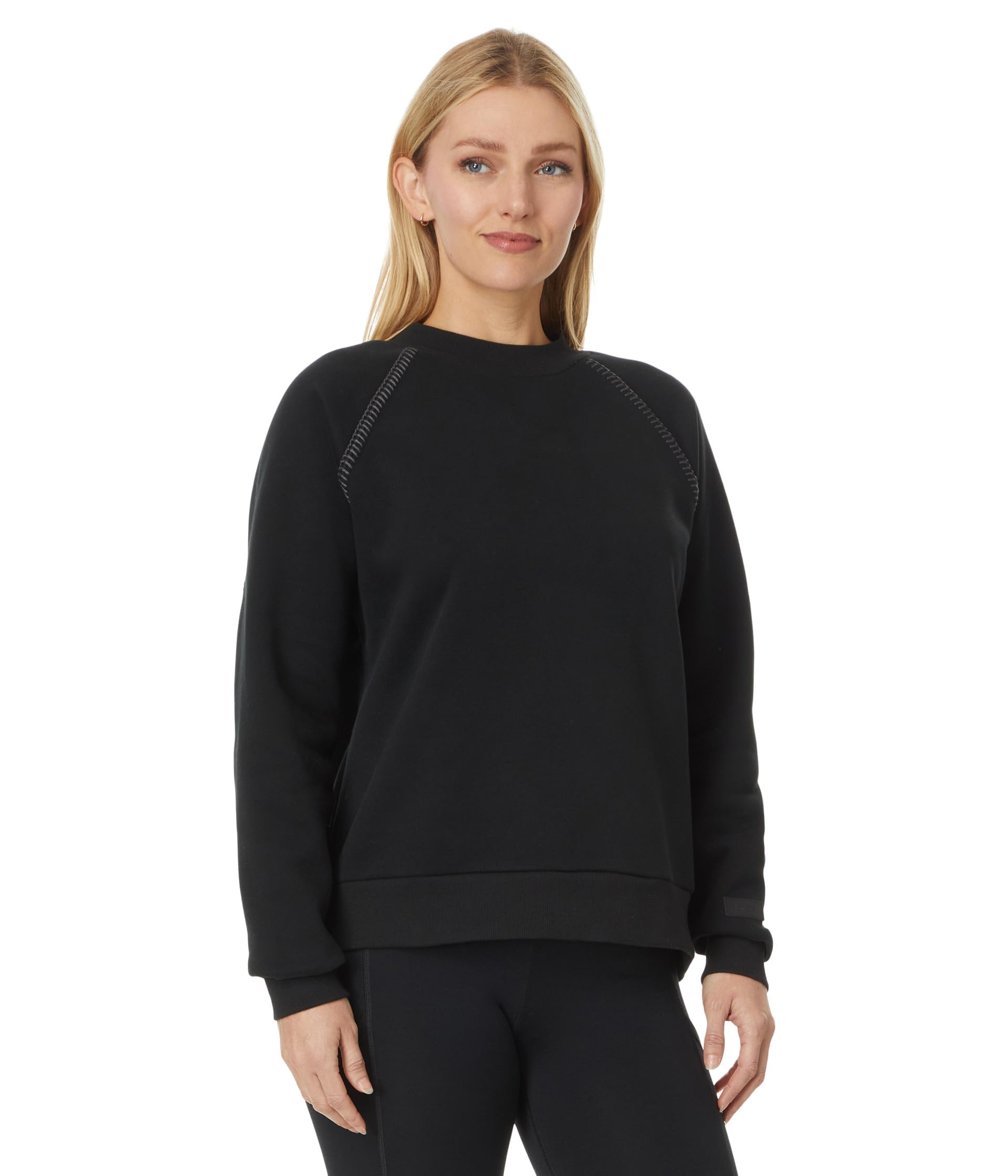 Sudadera Ugg Clásica Con Cuello Redondo Para Mujer, Color Negro - Venta Internacional.
