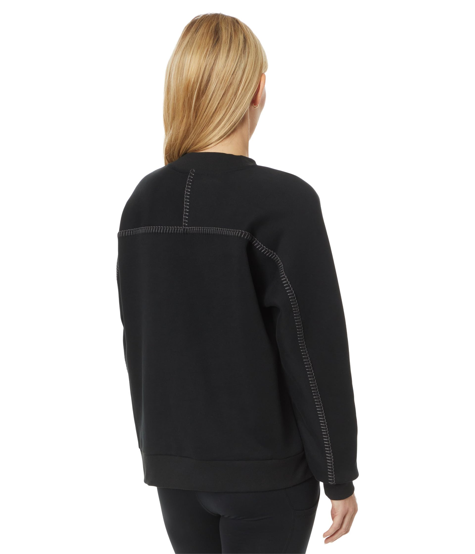 Foto 3 pulgar | Sudadera Ugg Clásica Con Cuello Redondo Para Mujer, Color Negro - Venta Internacional.