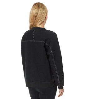 Foto 2 | Sudadera Ugg Clásica Con Cuello Redondo Para Mujer, Color Negro - Venta Internacional.