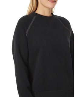 Foto 3 | Sudadera Ugg Clásica Con Cuello Redondo Para Mujer, Color Negro - Venta Internacional.