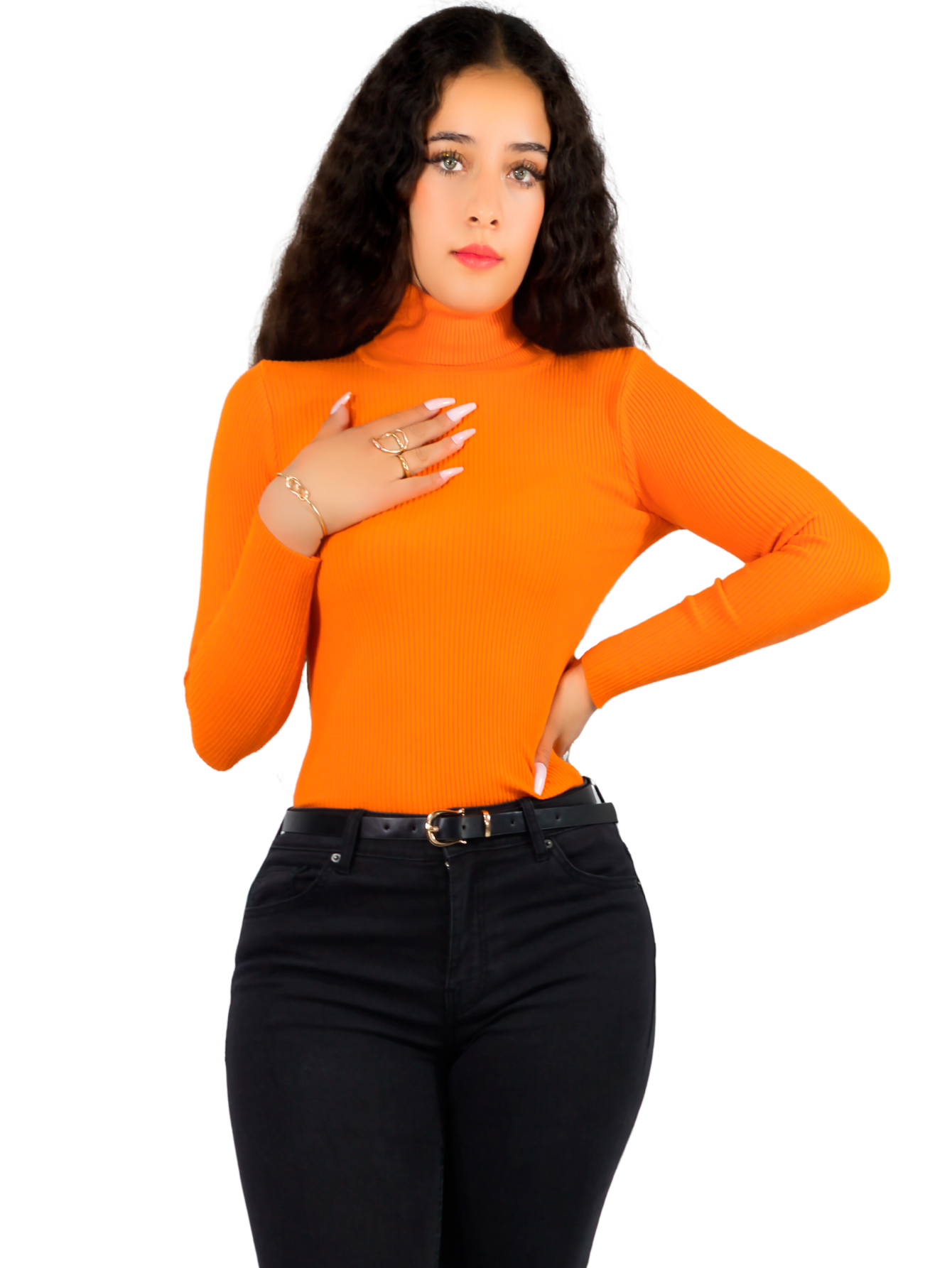 Suéter Naranja para Mujer