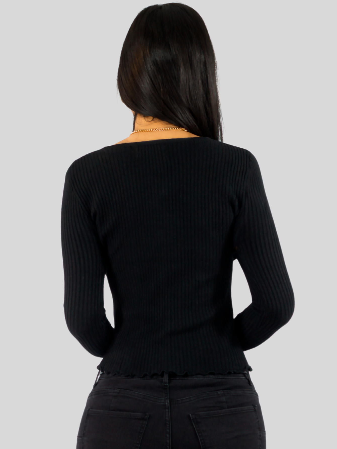 Foto 7 pulgar | Set De 2 Suéteres De Mujer Manga Larga Suéteres Botones Lic-1042-px2 Variedad De Colores Sweaters Punto