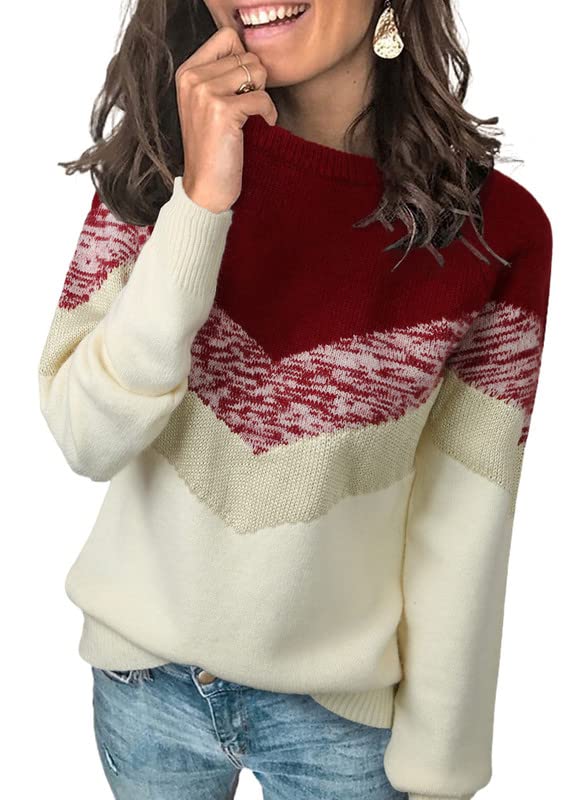 Foto 2 pulgar | Jersey Dokotoo Fashion De Punto A Rayas En V De Gran Tamaño Para Mujer - Venta Internacional.